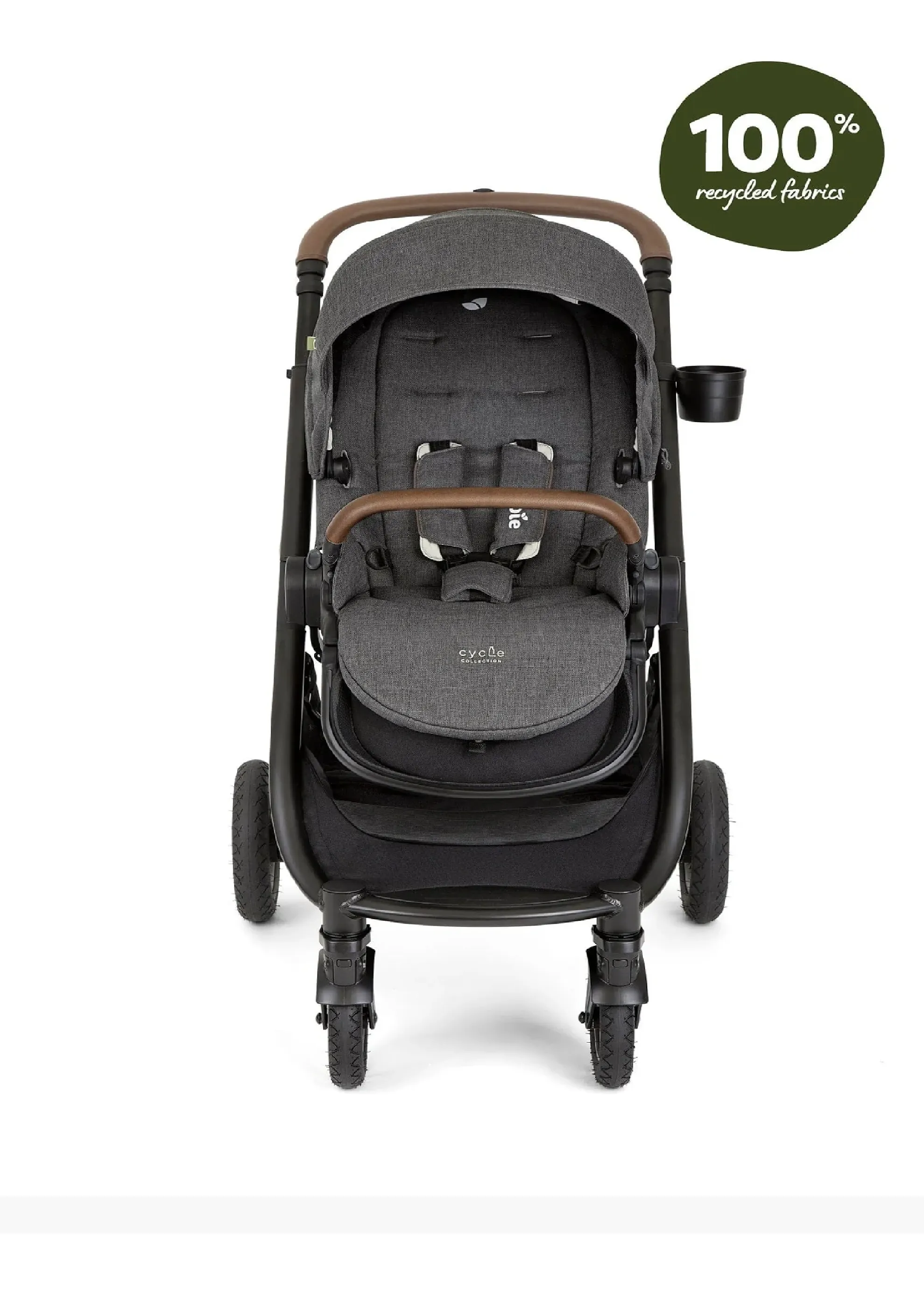 Joie Versatrax Trio (with Ramble XL and iSnug 2) Shell Grey