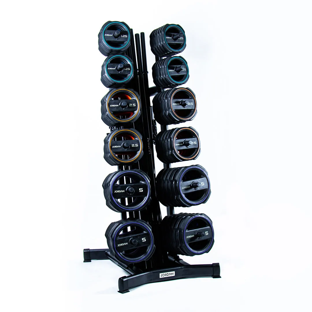 JORDAN® Ignite Pump X ™ Rubber Studio Barbell Sets & Plates