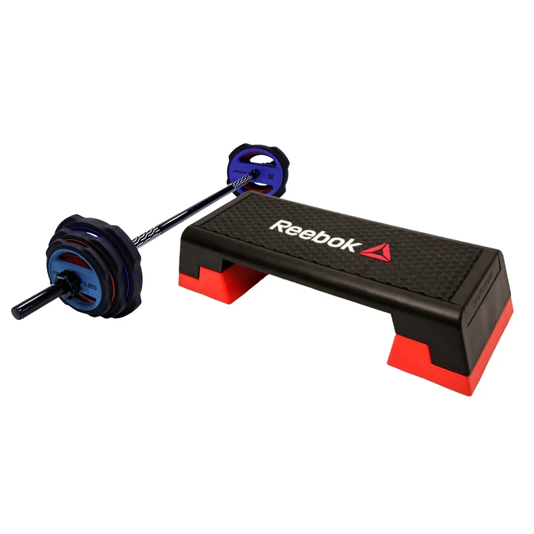 JORDAN® Ignite Pump X ™ Urethane Studio Barbell Sets and Plates