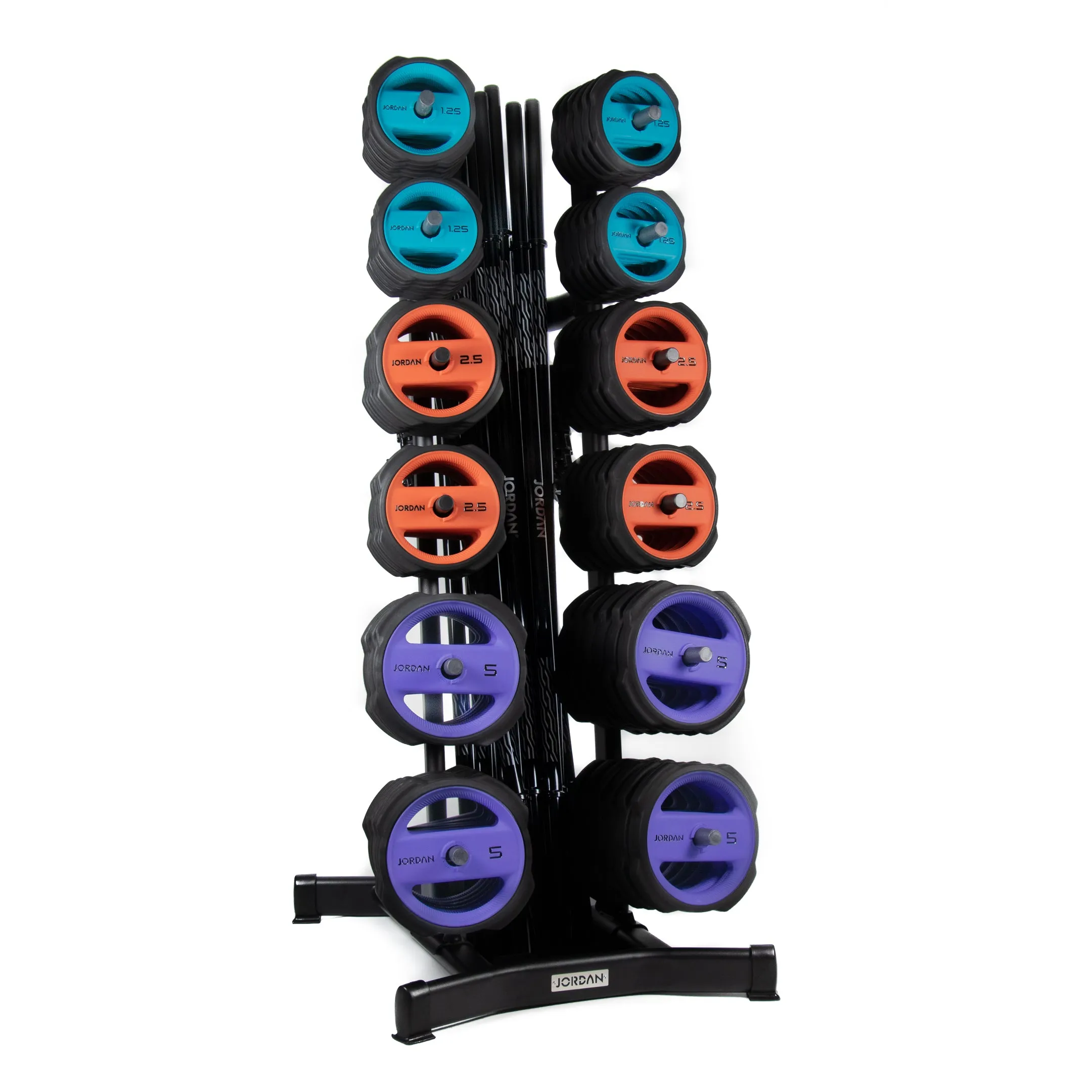 JORDAN® Ignite Pump X ™ Urethane Studio Barbell Sets and Plates
