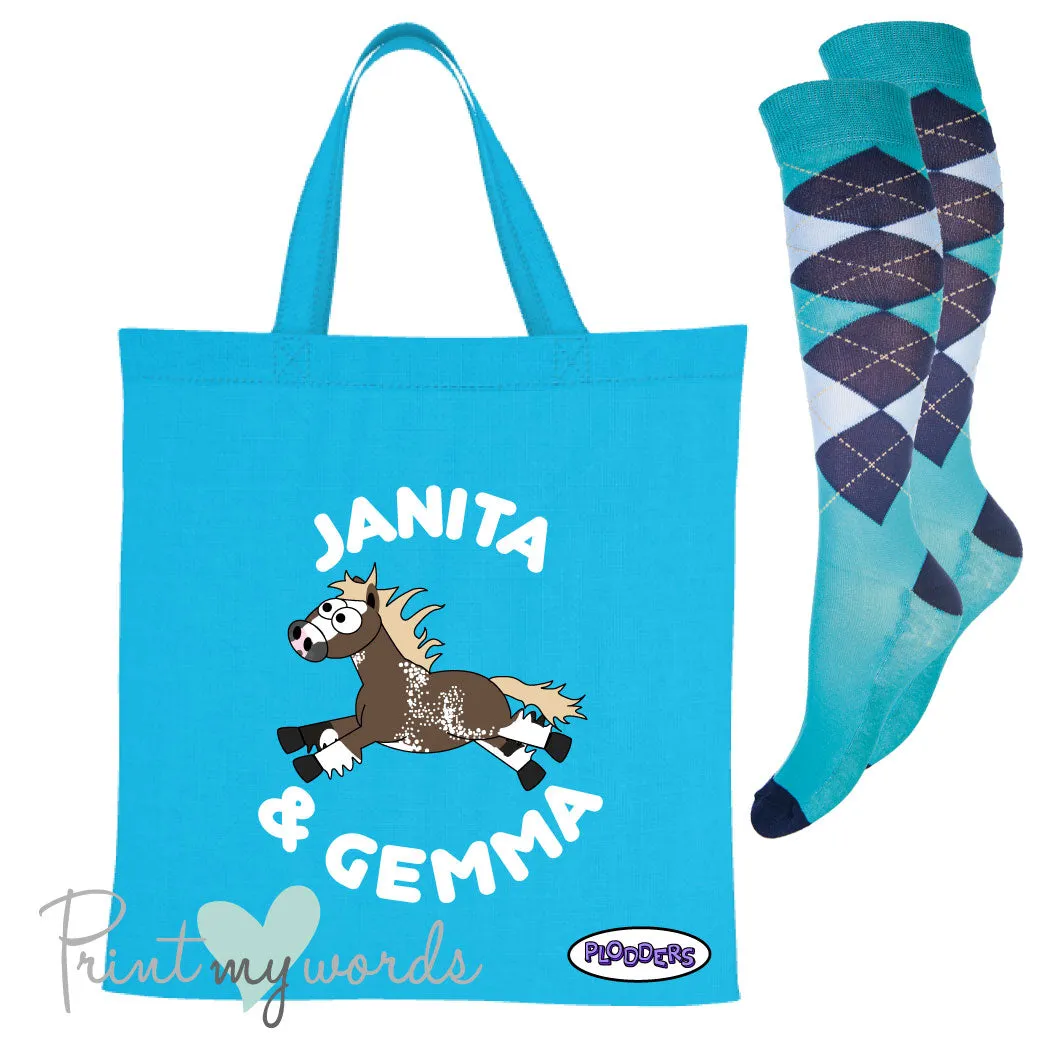 'Josie' Personalised Matching Equestrian Set - Plodders Design