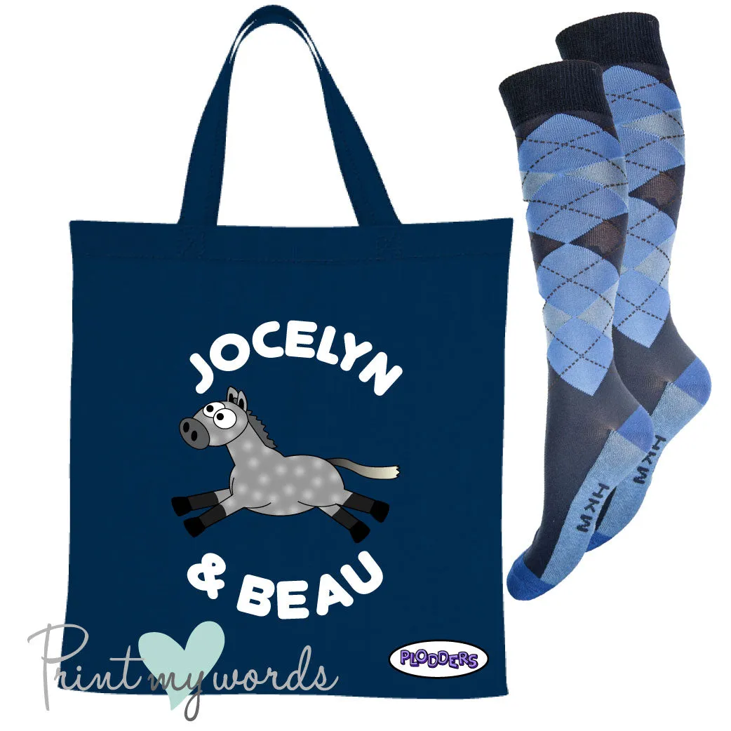 'Josie' Personalised Matching Equestrian Set - Plodders Design