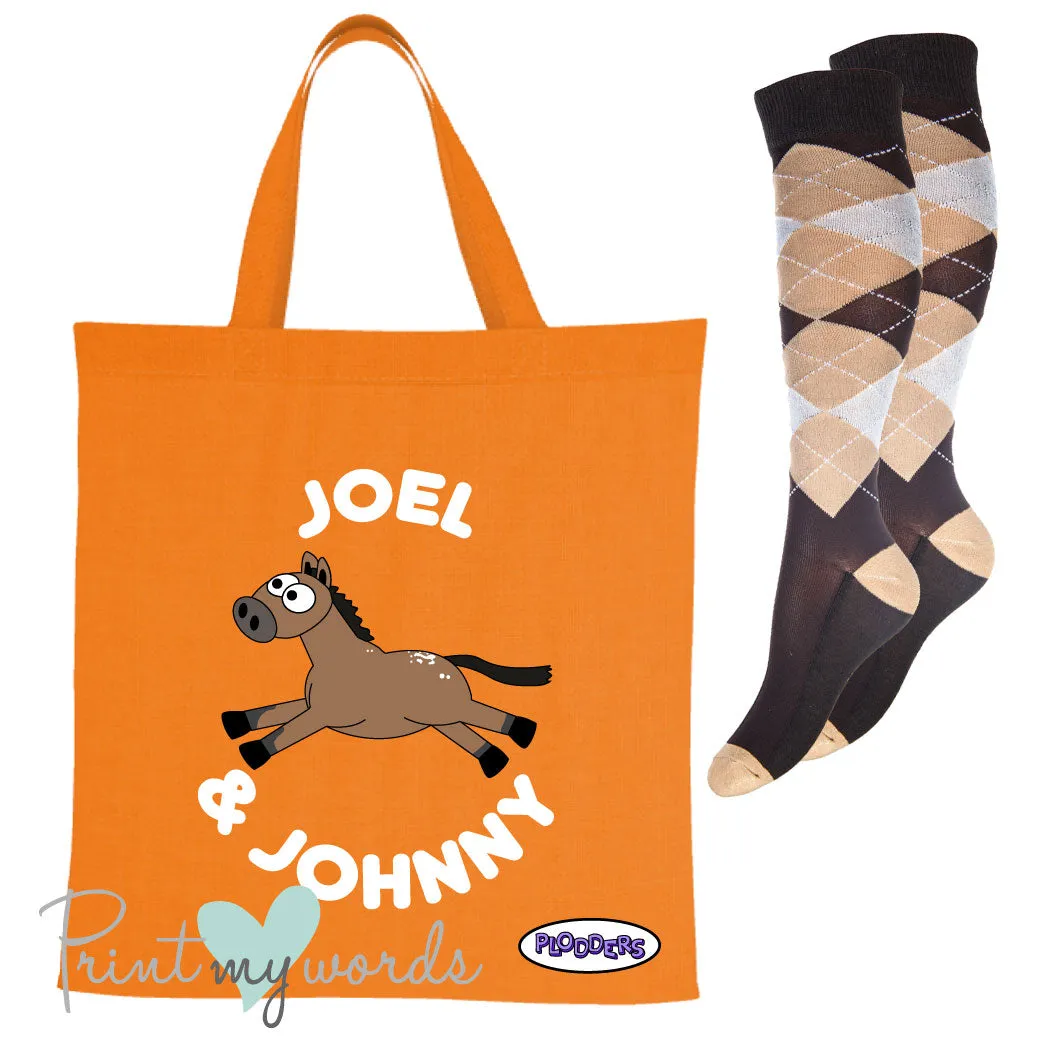 'Josie' Personalised Matching Equestrian Set - Plodders Design