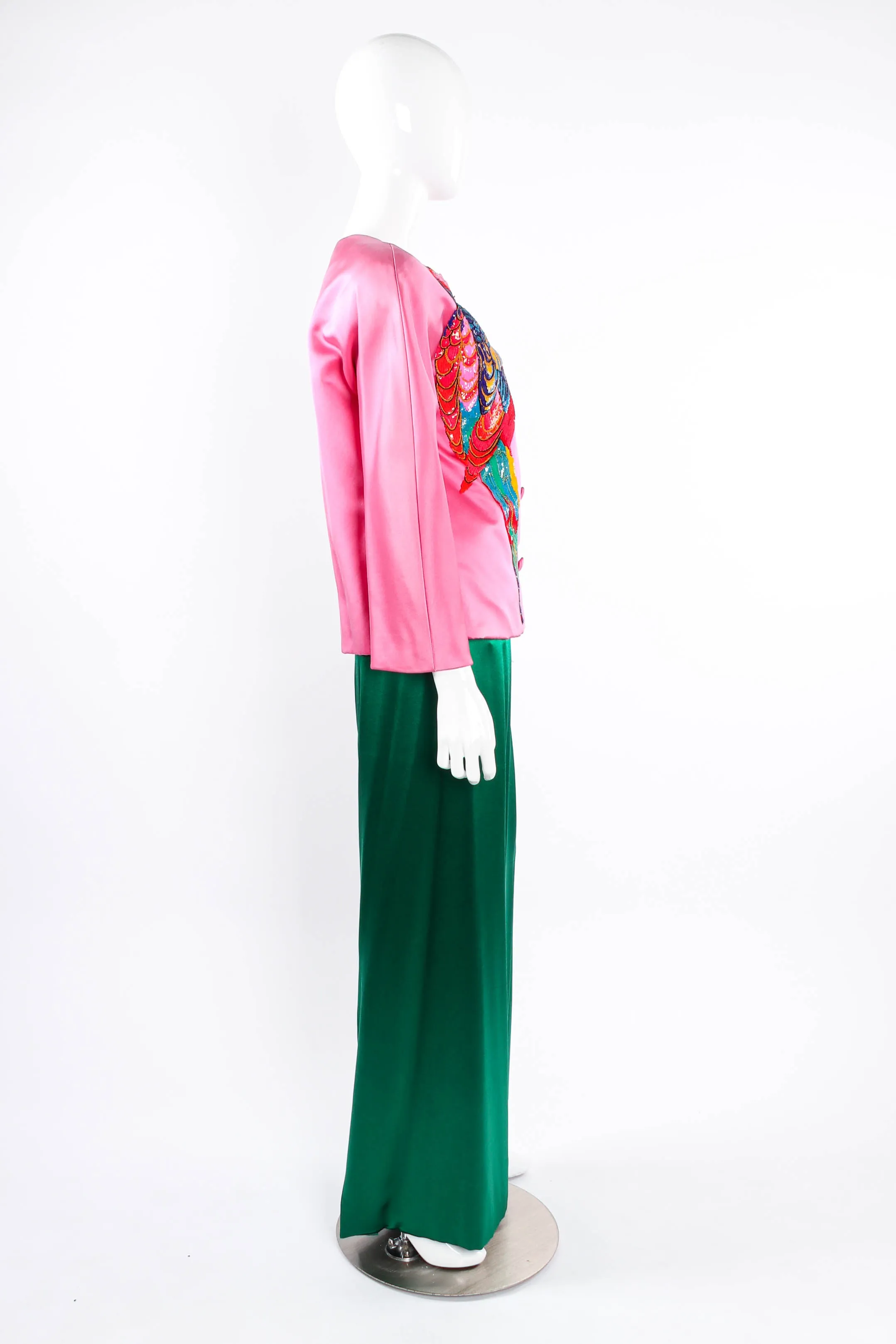 Jubilant Parrot Jacket & Skirt Set