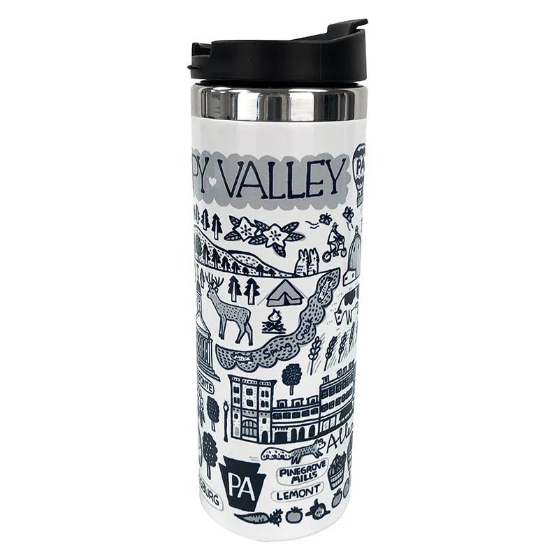 Julia Gash Happy Valley Travel Tumbler