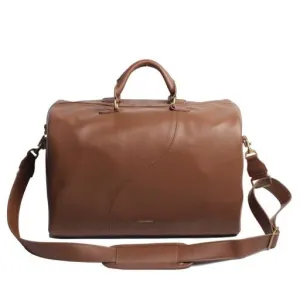 Juliet - Recycled Vegan Weekender Bag - Chestnut: OS / Chestnut