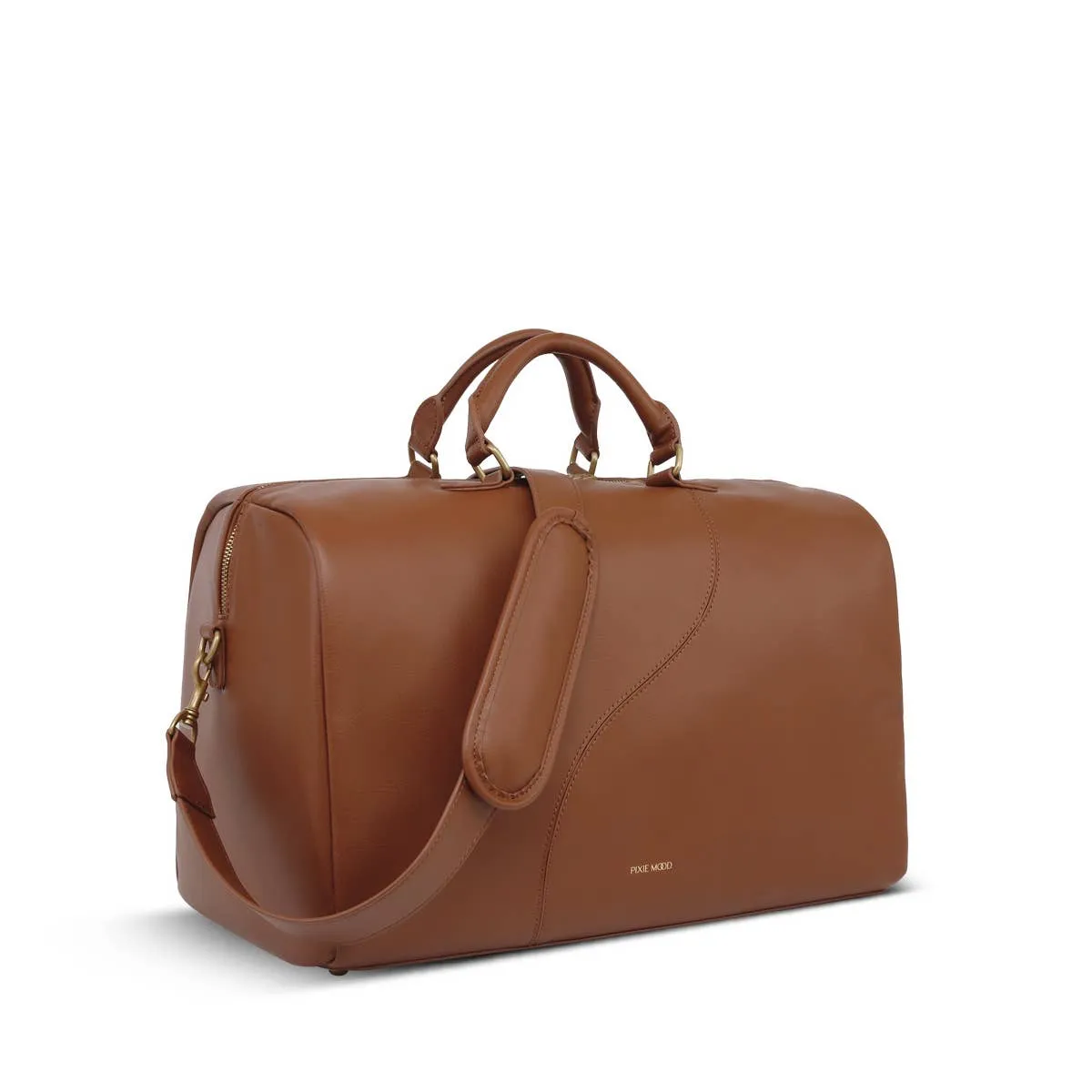 Juliet - Recycled Vegan Weekender Bag - Chestnut: OS / Chestnut