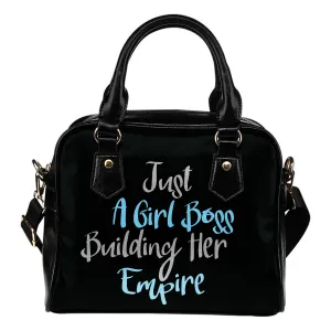 Just A Girl Boss Building Her Empire Purse Blue Design