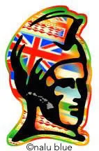 Kamehameha Hawaiian Flag Decal