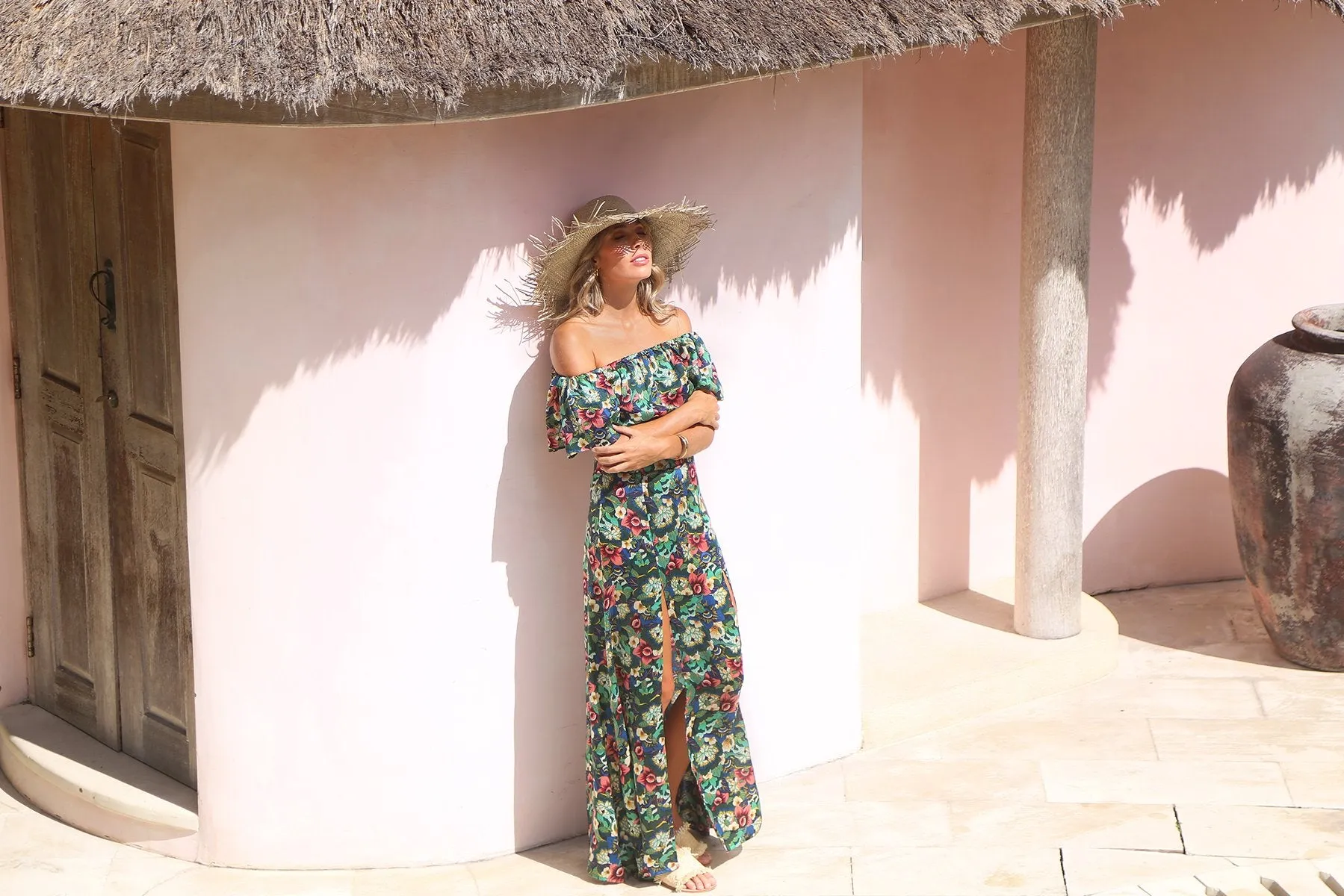 Karina Panelled Maxi Skirt