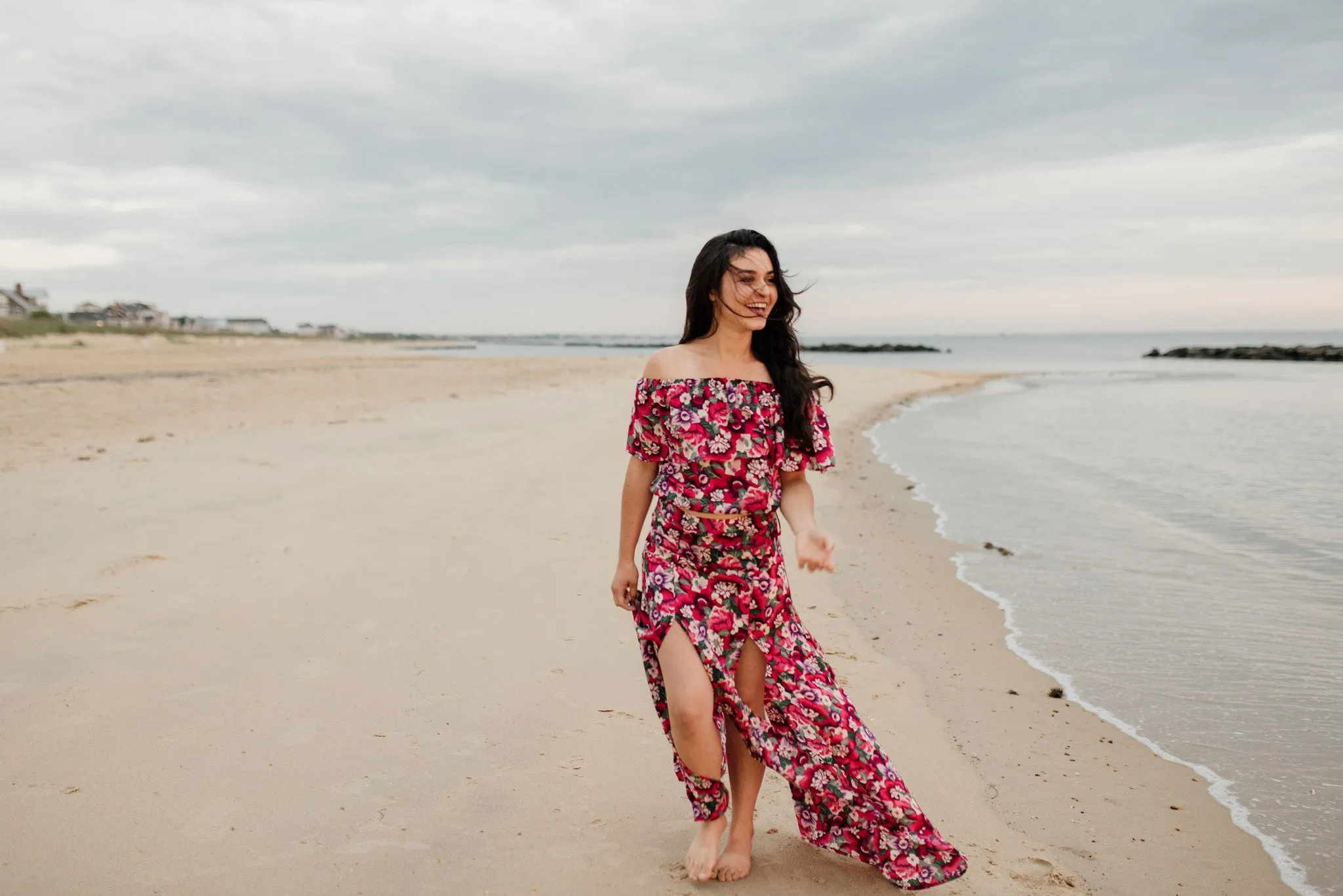 Karina Panelled Maxi Skirt