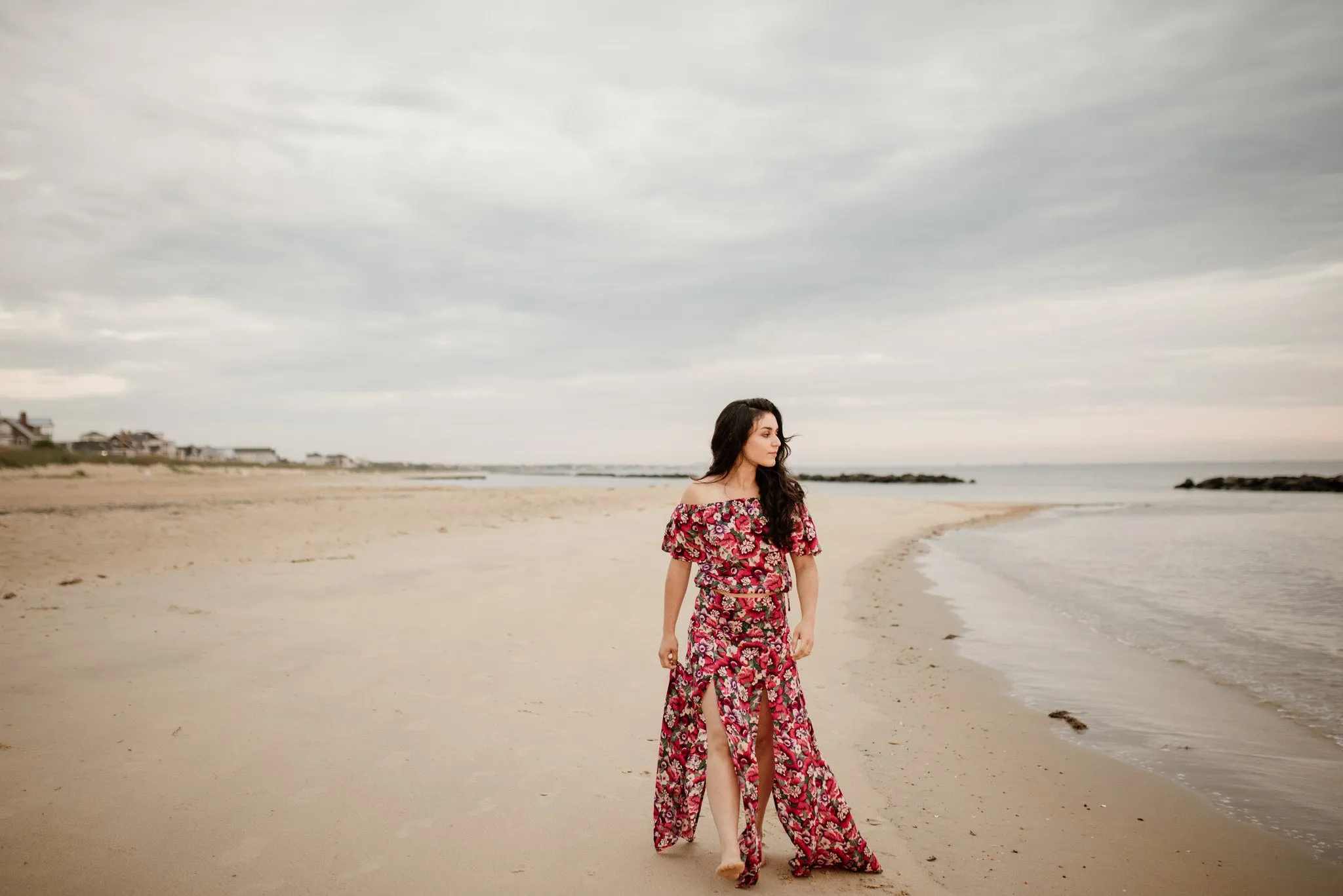 Karina Panelled Maxi Skirt