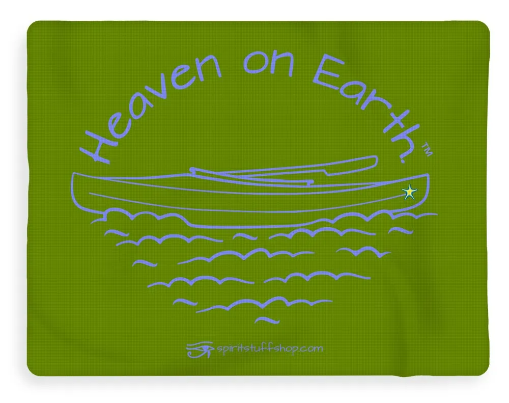 Kayak Heaven On Earth - Blanket