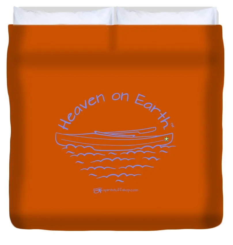 Kayak Heaven On Earth - Duvet Cover