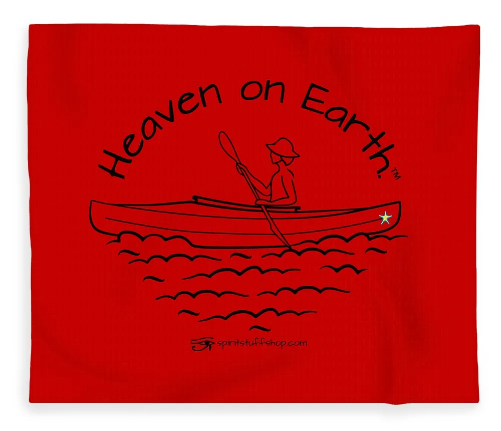 Kayaker Heaven On Earth - Blanket