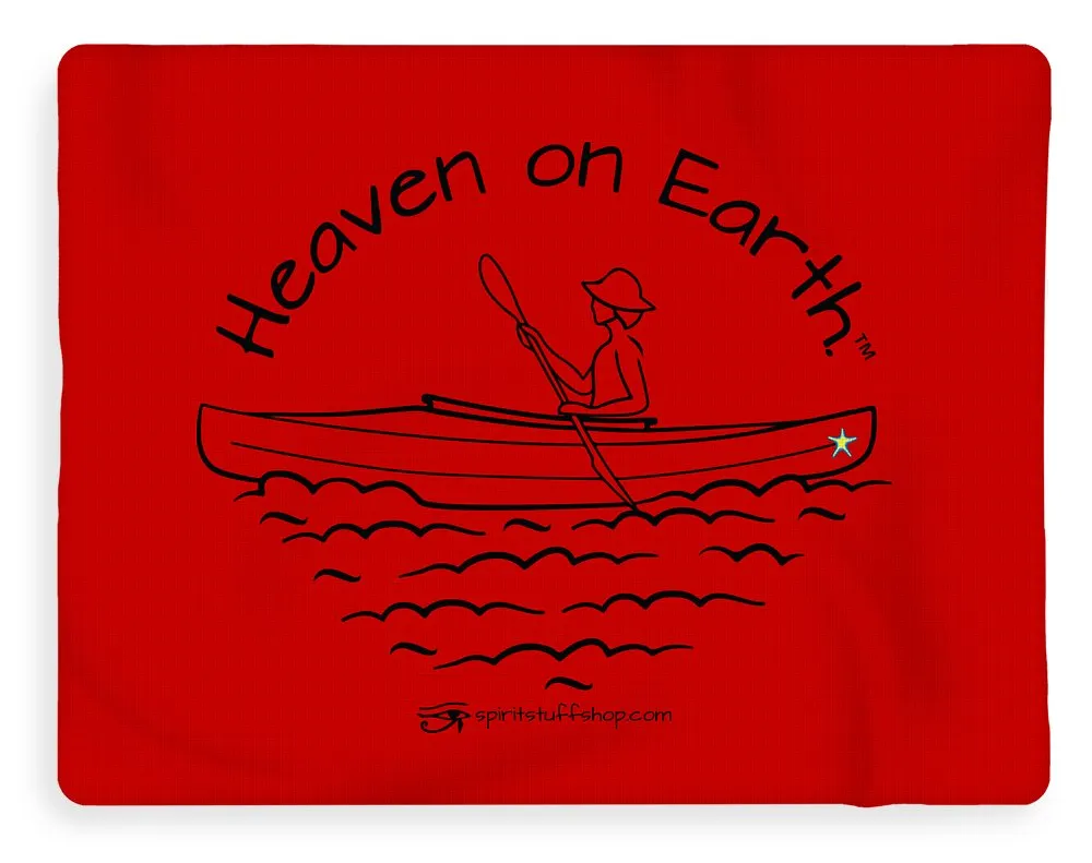 Kayaker Heaven On Earth - Blanket