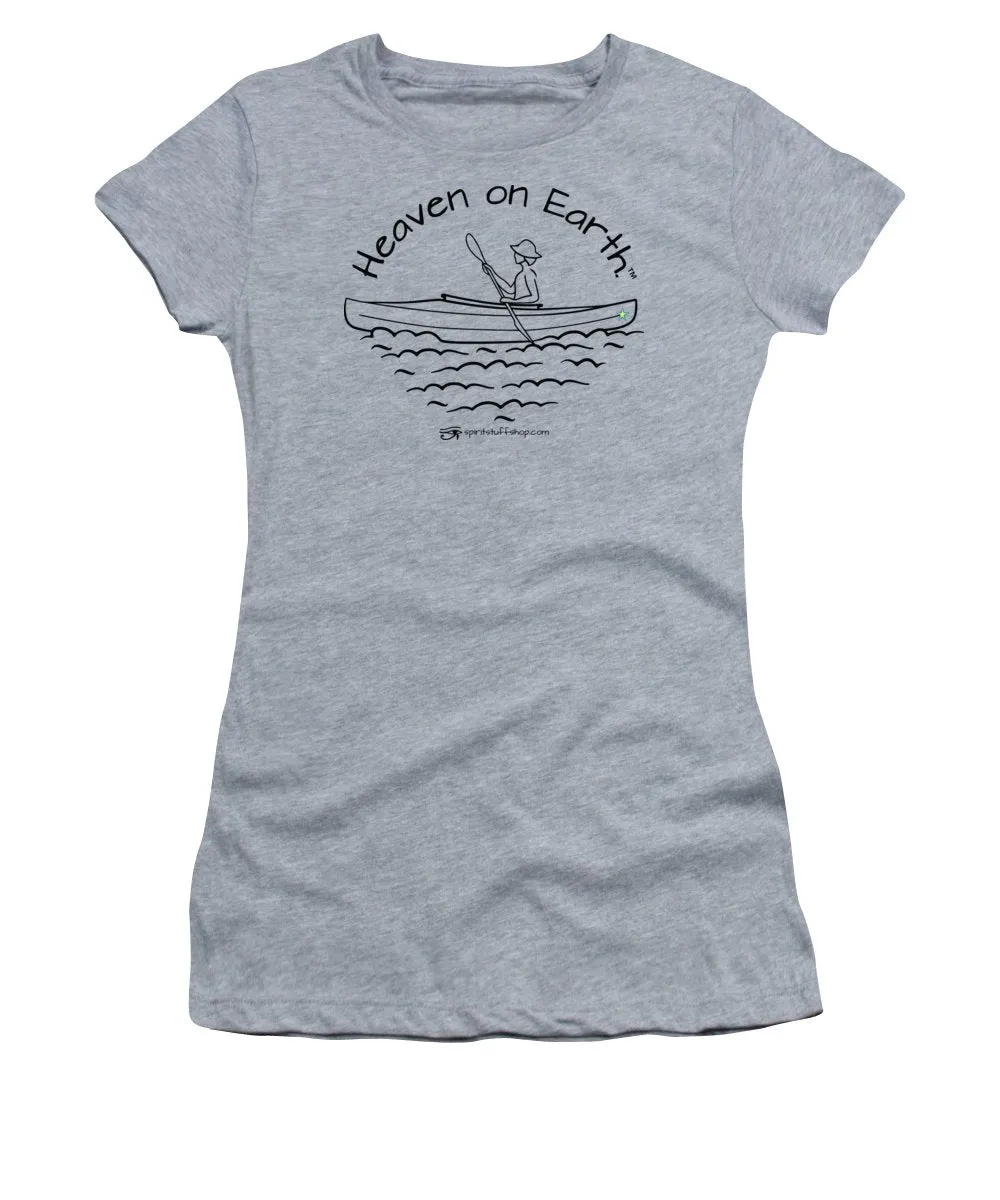 Kayaker Heaven On Earth - Women's T-Shirt