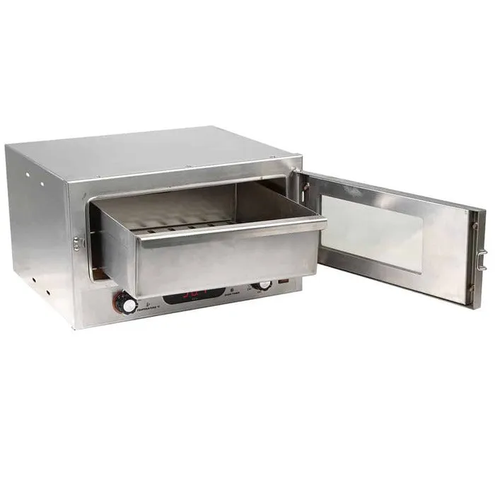 Kickass - 12V 130W Portable Travel Oven Small - Glass Door and Thermometer - TOK