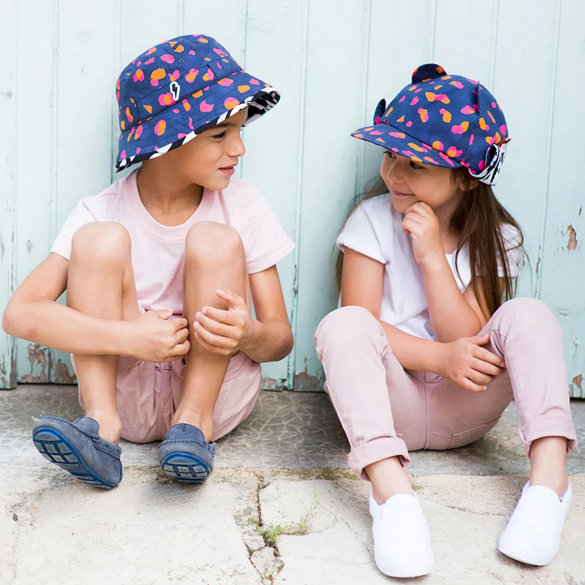 Kids Adventurer Bucket Hat: Navykin