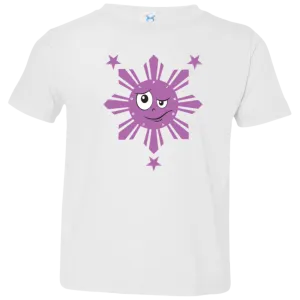 Kids Ube Sun and Stars Toddler Jersey T-Shirt