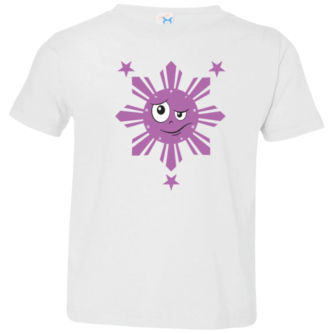Kids Ube Sun and Stars Toddler Jersey T-Shirt