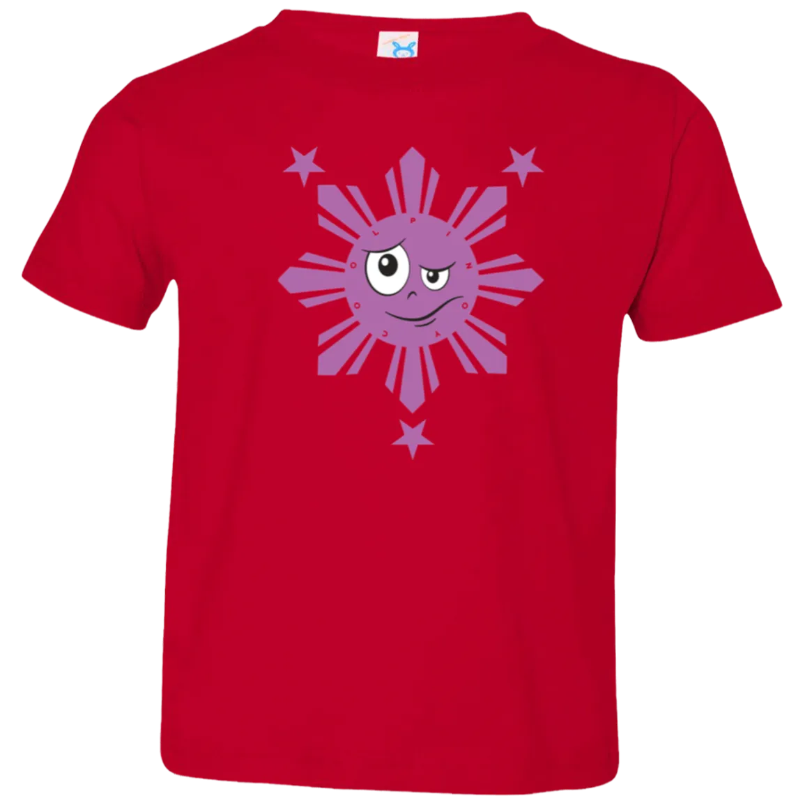 Kids Ube Sun and Stars Toddler Jersey T-Shirt