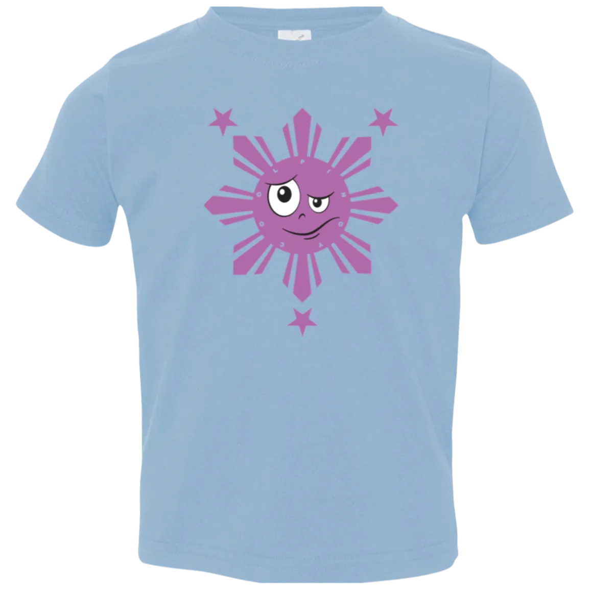 Kids Ube Sun and Stars Toddler Jersey T-Shirt