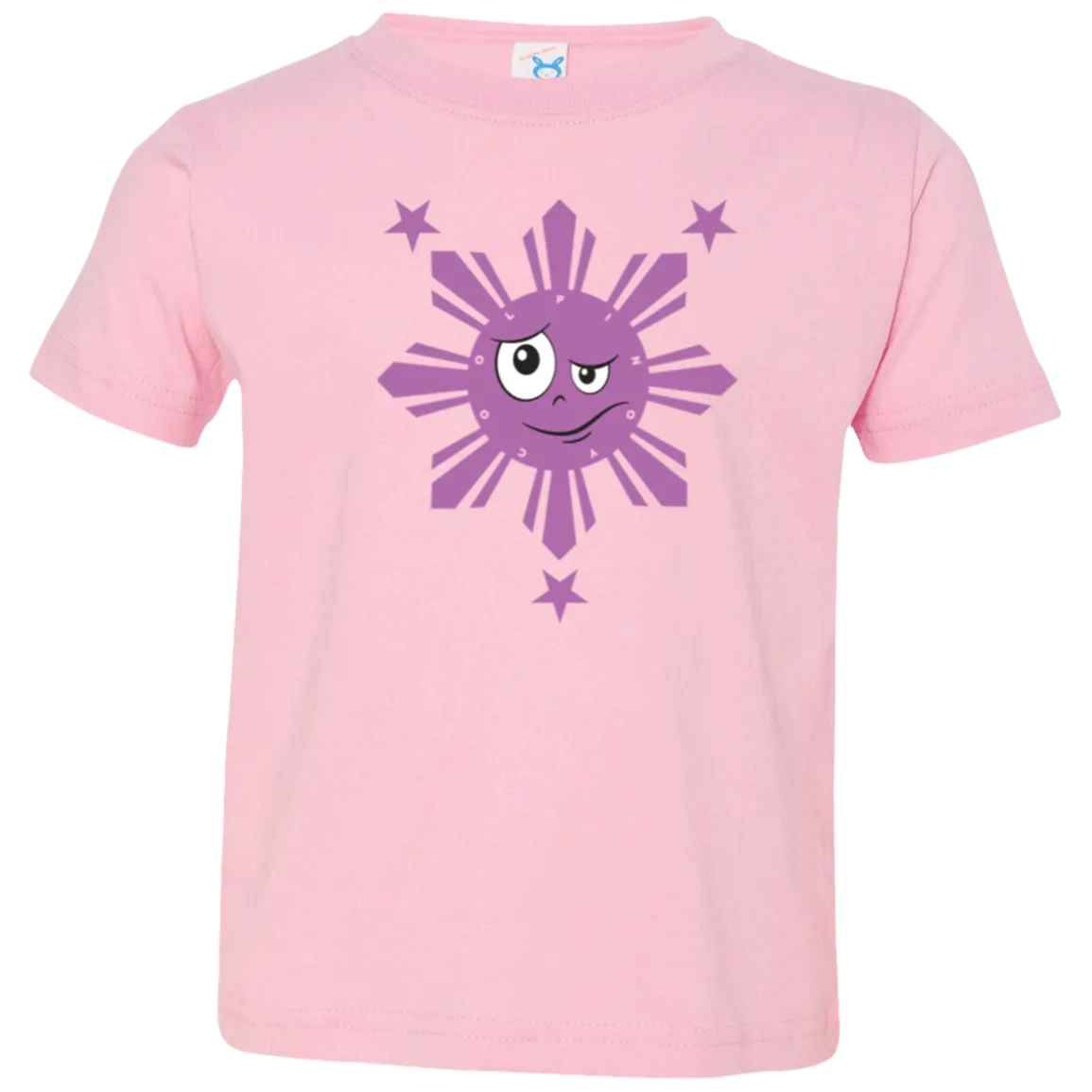 Kids Ube Sun and Stars Toddler Jersey T-Shirt