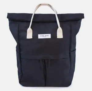 Kind Bag Pebble Black Medium Hackney Backpack