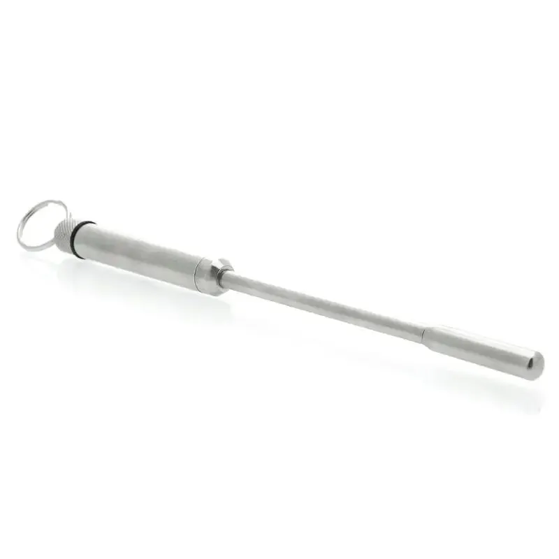 Kink Industries Stainless Steel Silver Vibrating Bondage Urethral Sound