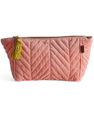 Kip & Co | Tuscan sunset Velvet Toiletry Bag