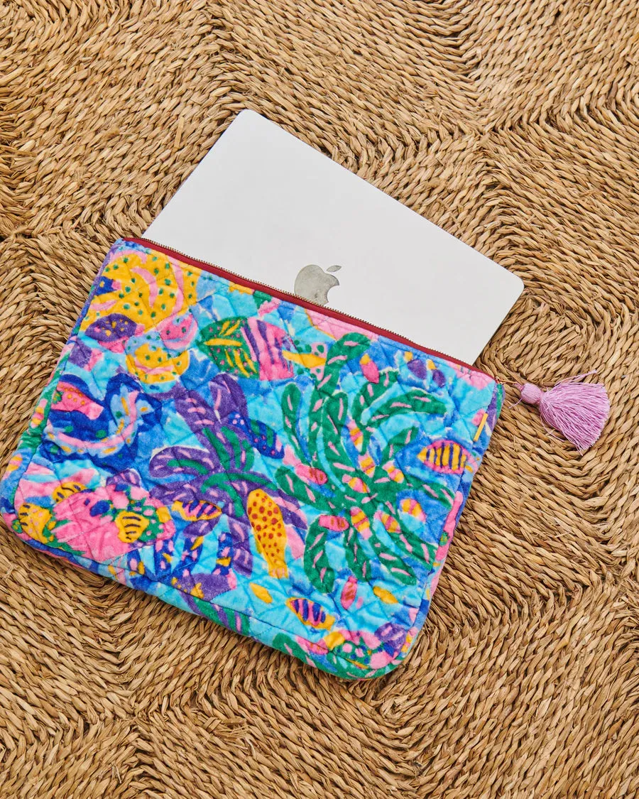 Kip & Co X Ken Done HOME | Reef Garden Laptop Case