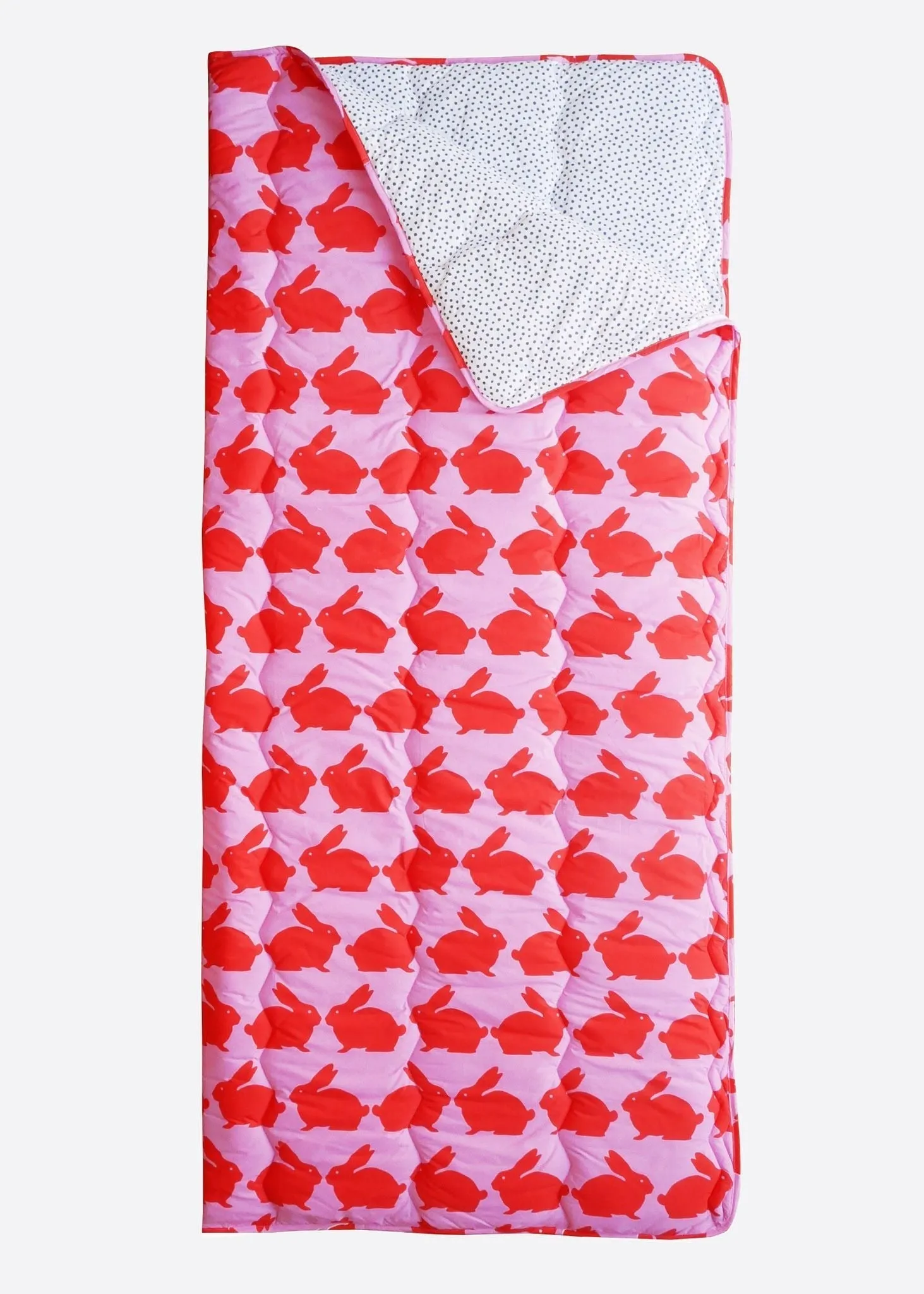 Kissing Rabbits Organic Cotton Sleeping Bag