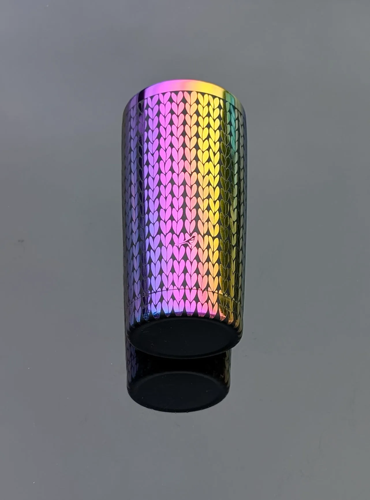 Knit Tumbler (20oz travel mug style) - rainbow