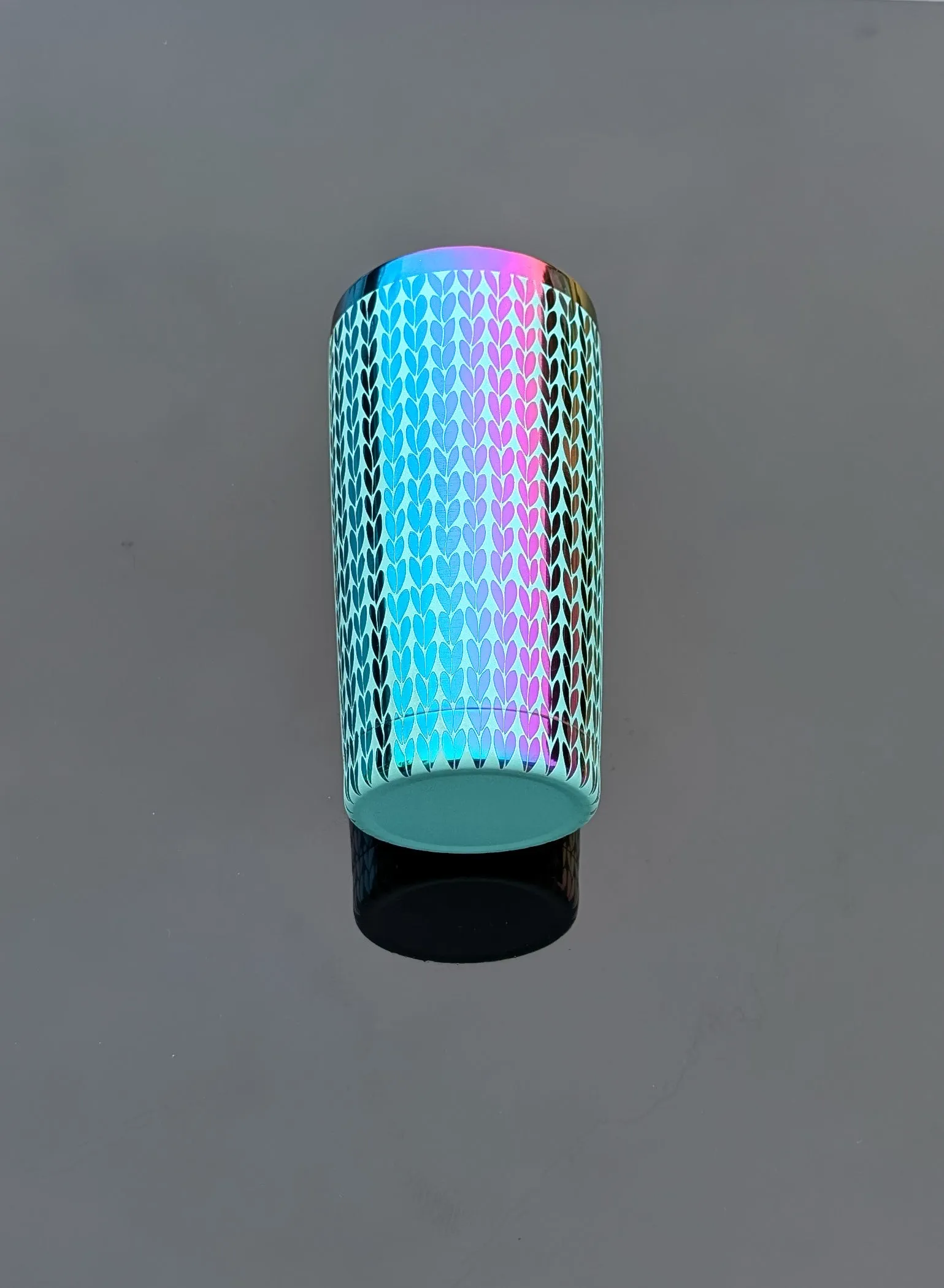 Knit Tumbler (20oz travel mug style) - rainbow