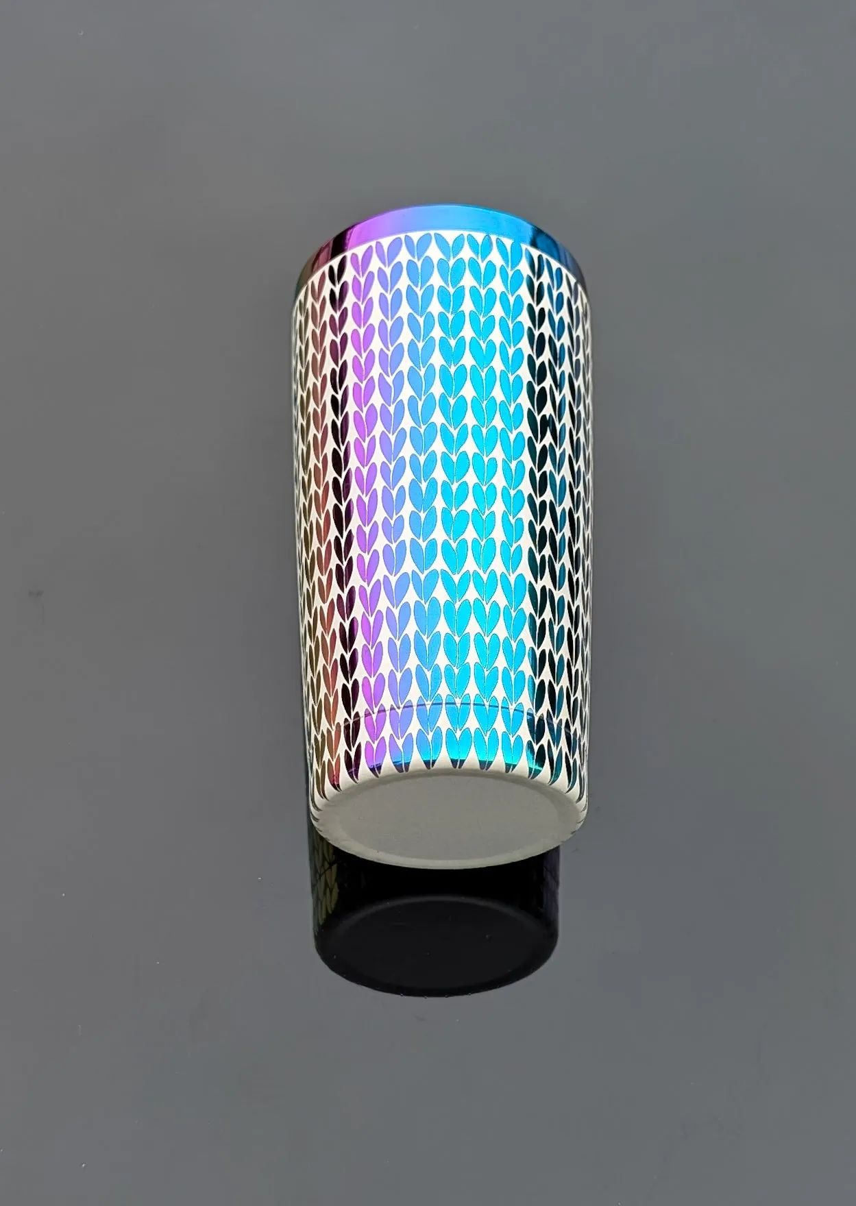 Knit Tumbler (20oz travel mug style) - rainbow