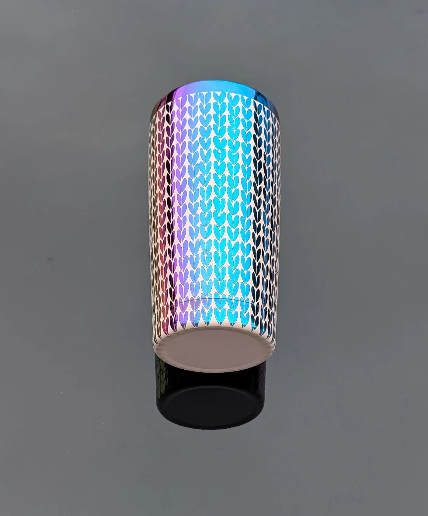 Knit Tumbler (20oz travel mug style) - rainbow