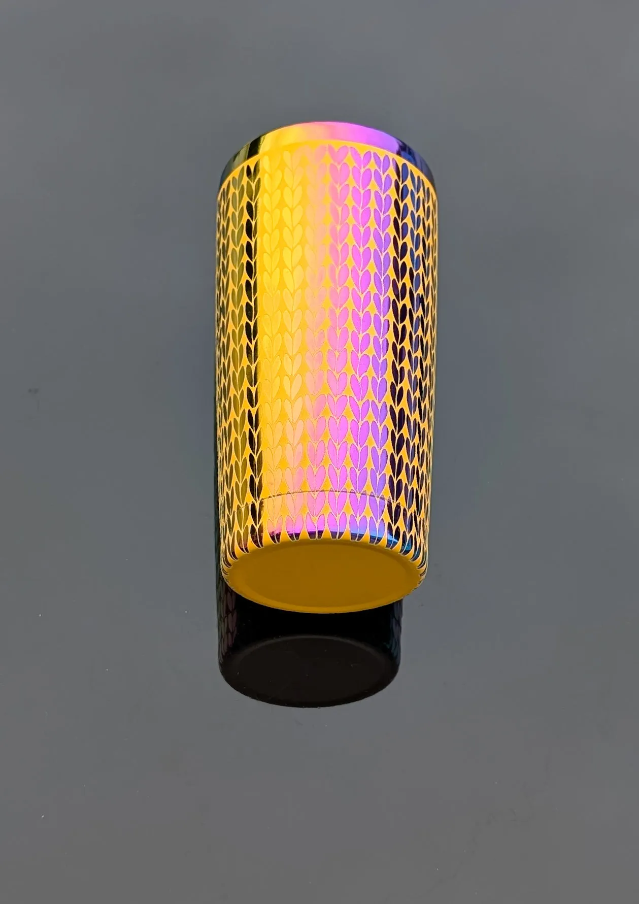 Knit Tumbler (20oz travel mug style) - rainbow