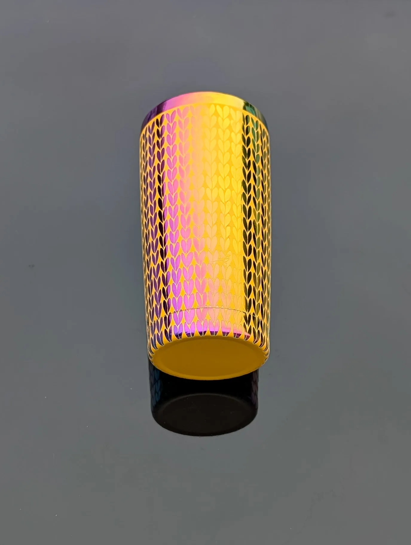Knit Tumbler (20oz travel mug style) - rainbow
