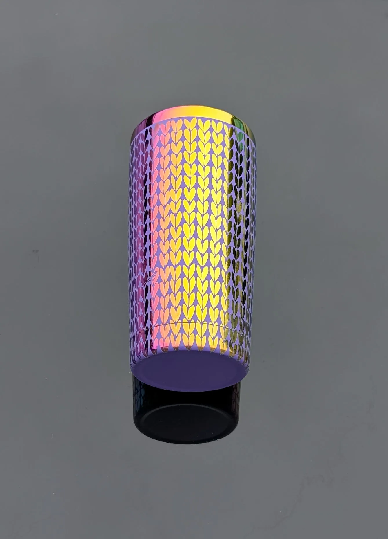 Knit Tumbler (20oz travel mug style) - rainbow