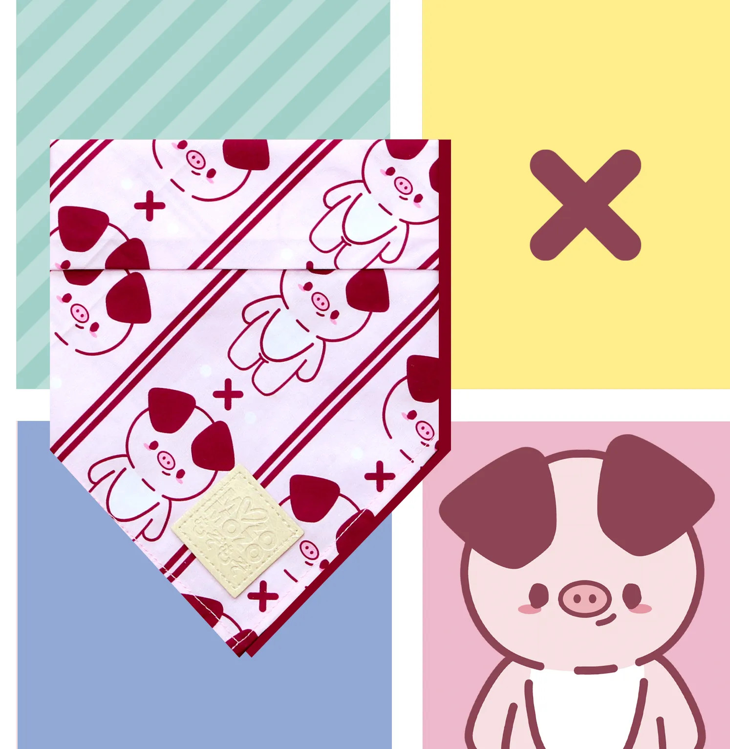 Kobuta bandana ✦RARE✦ •⚇•