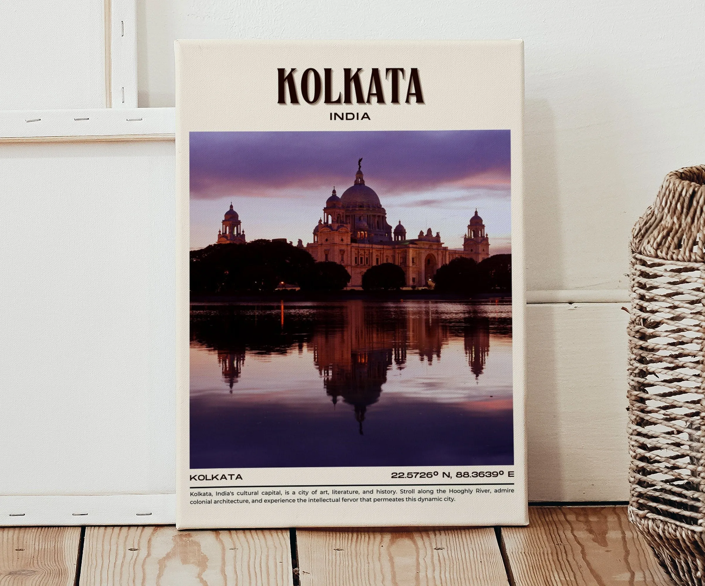 Kolkata Vintage Wall Art, India