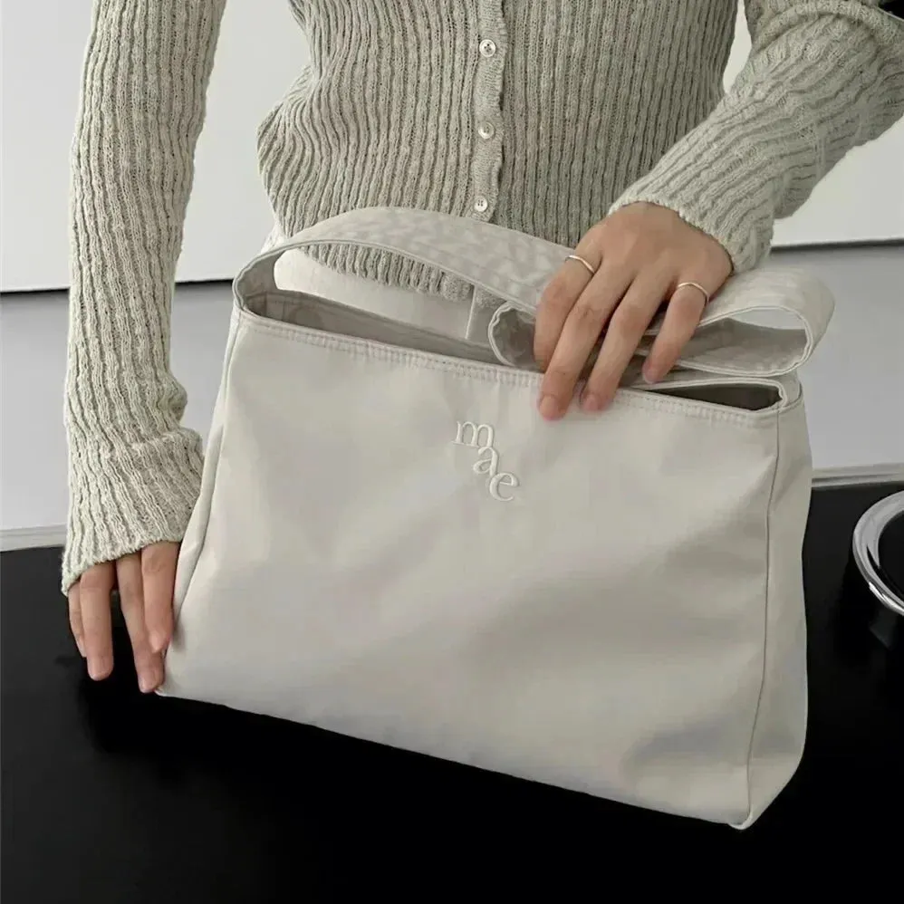 Korean Style Nylon Tote Bag