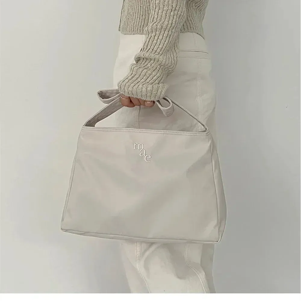 Korean Style Nylon Tote Bag
