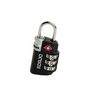 Korjo TSA Compliant Indicator Lock