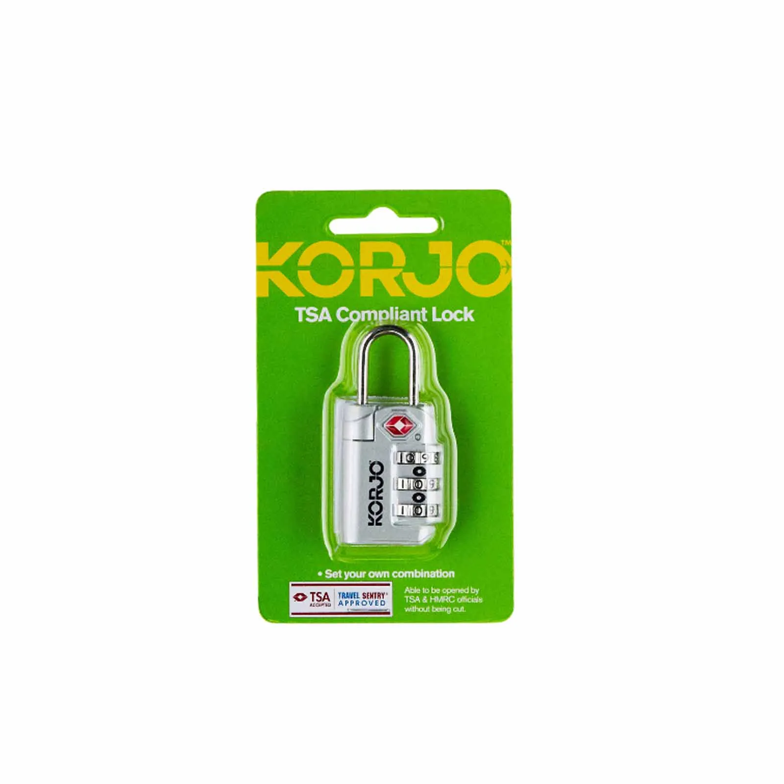 Korjo TSA Compliant Lock