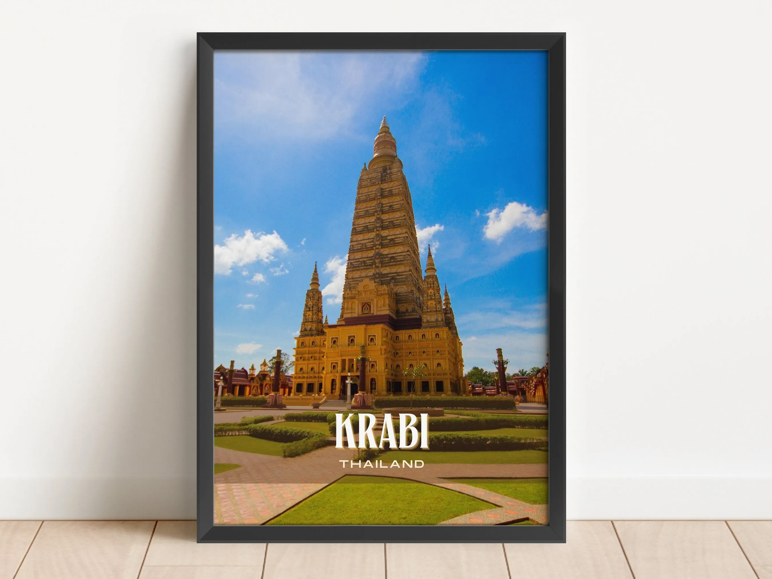 Krabi Retro Wall Art, Thailand