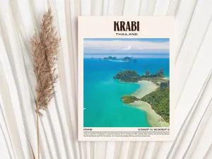 Krabi Vintage Wall Art, Thailand