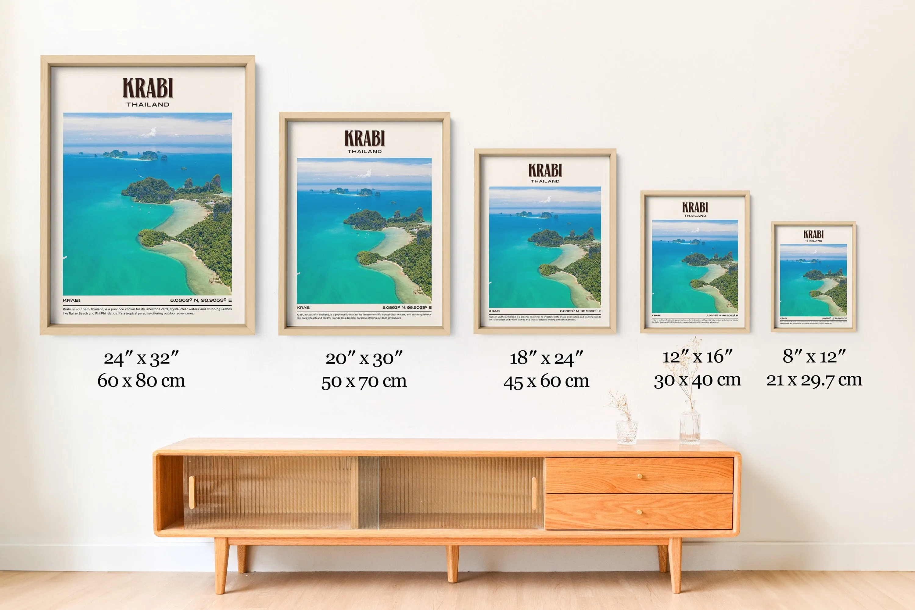 Krabi Vintage Wall Art, Thailand