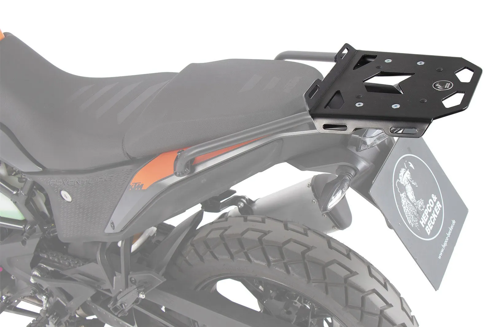 KTM 390 Adventure Topcase carrier - Mini Rack